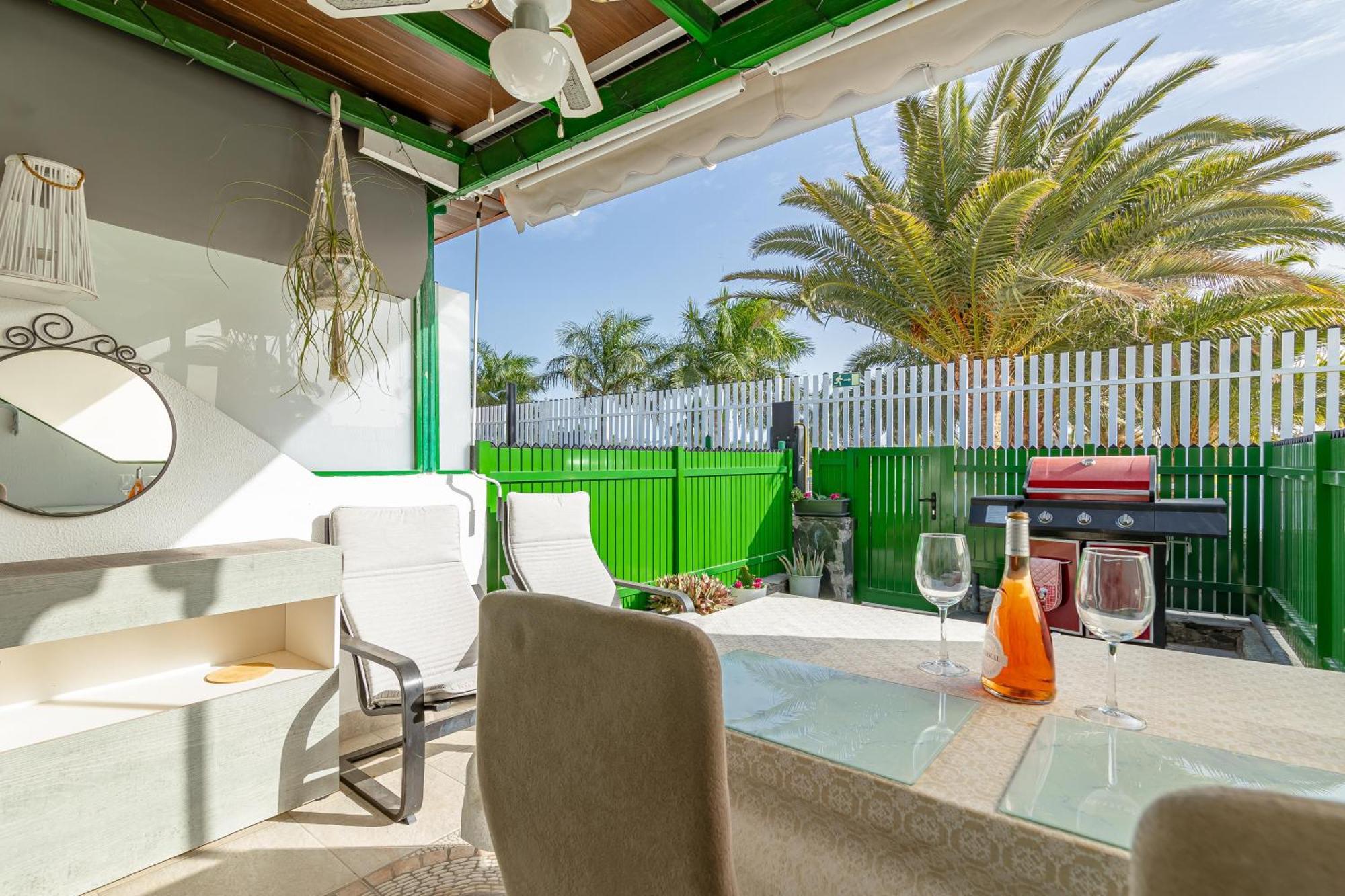 Andrea'S Bungalow, Garden, Barbecue And Pool! San Bartolomé Extérieur photo
